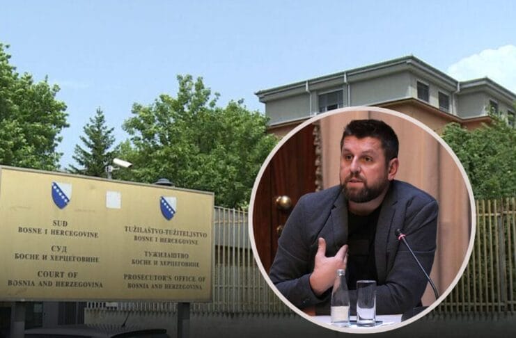 Ćamil Duraković prijavljuje mural Ratku Mladiću Tužilaštvu BiH
