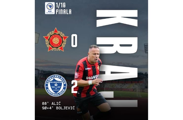 Željezničar slavio na Tušnju: Utakmica riješena u posljednjim minutama