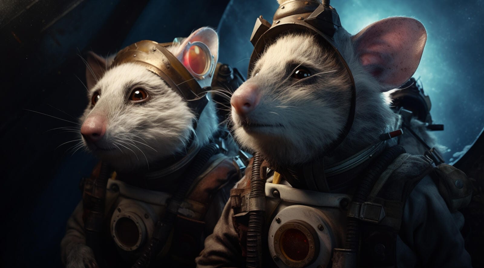 futuristic-style-possums-wearing-armours Kina u orbitu šalje najmlađeg astronauta i četiri laboratorijska miša