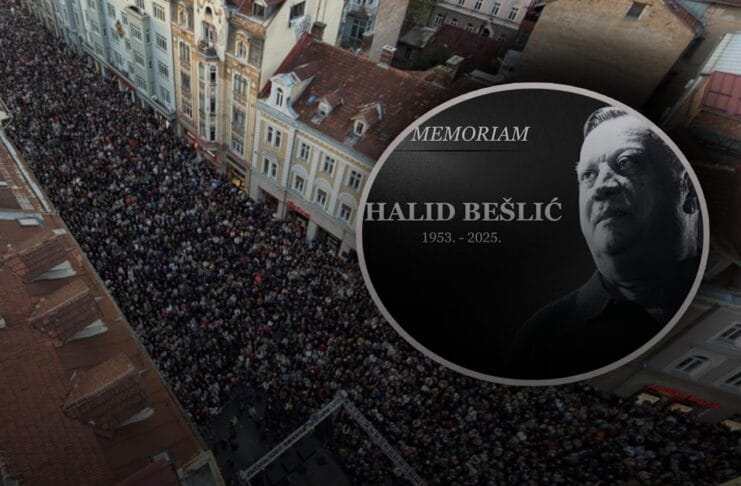 Veliko okupljanje u Sarajevu: Posljednji ispraćaj Halida Bešlića uz pojačan nadzor i izmjene saobraćaja