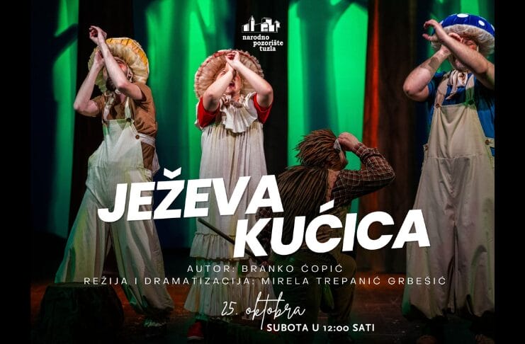Porodični dan u Narodnom pozorištu Tuzla: Predstava „Ježeva kućica“