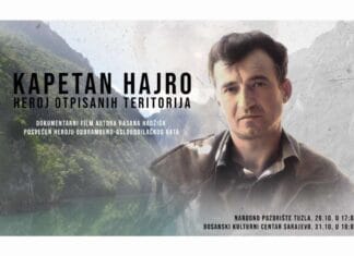 U Tuzli premijera filma „Kapetan Hajro – Heroj otpisanih teritorija“