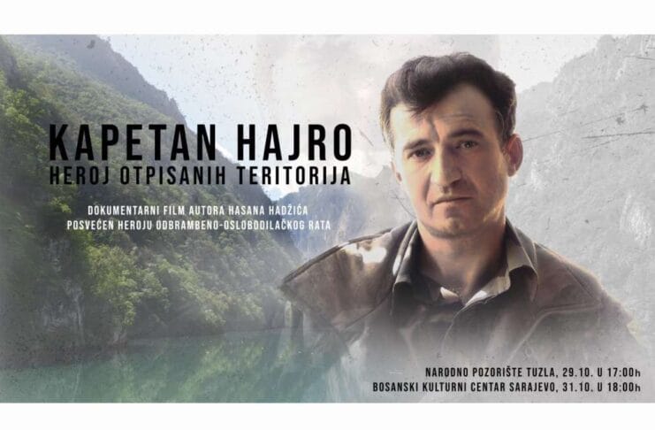 U Tuzli premijera filma „Kapetan Hajro – Heroj otpisanih teritorija“