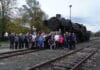Prate rad i vožnju parne lokomotive: Turisti iz cijelog svijeta u posjeti TK