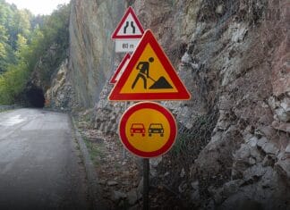 Stanje na cestama: Odroni i na cestama u TK