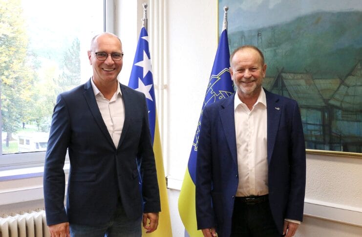 Gradonačelnik Tuzle i načelnik Orebića razgovarali o saradnji i razmjeni iskustava