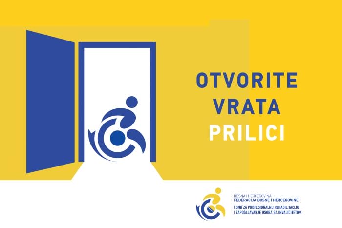 Fond FBiH nudi do 32.400 KM stimulansa za zapošljavanje osoba s invaliditetom