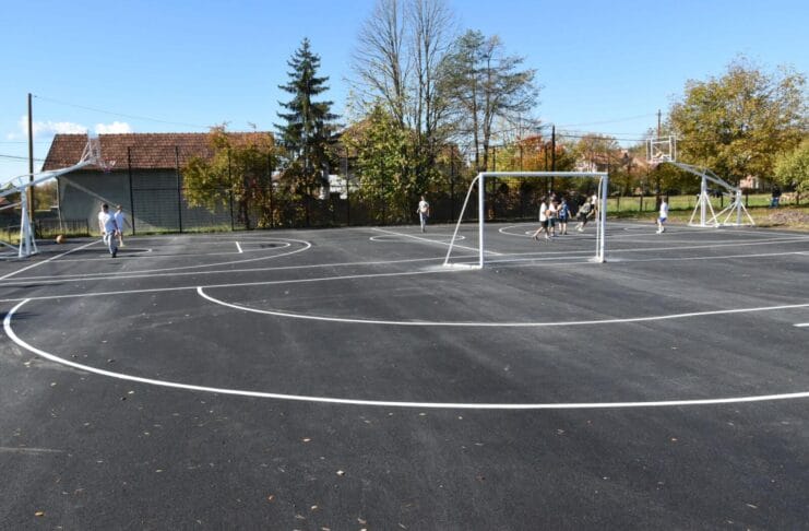 poligon dubrave 1 Obnovljen školski sportski poligon u Dubravama: Vlada TK uložila gotovo 100.000 KM