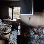 Požar u Ulici Zlatana Mešića: Povrijeđena žena, pričinjena velika šteta