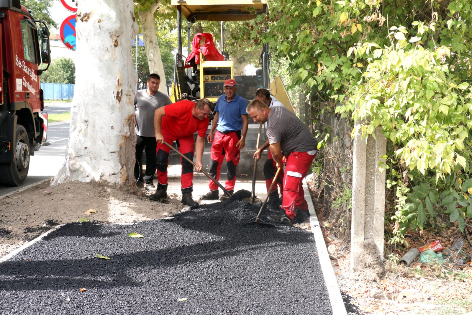 Sanacija putne infrastrukture u Tuzli na više lokacija