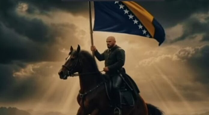 Ramo Isak ima novi spot: Jaše na konju i nosi zastavu BiH