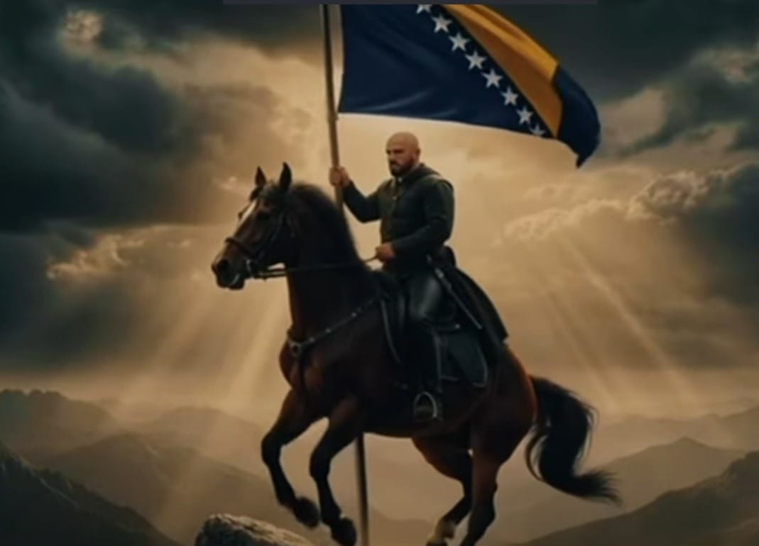 ramo isak Ramo Isak ima novi spot: Jaše na konju i nosi zastavu BiH