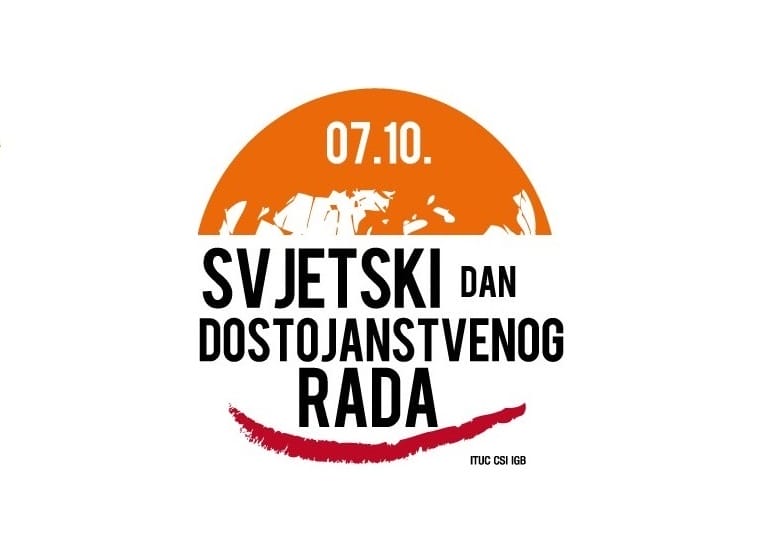svjetski dan dostojanstvenog rada Radnici u BiH i dalje čekaju dostojanstven život od svoga rada, poručuje Savez samostalnih sindikata BiH povodom Svjetskog dana dostojanstvenog rada.