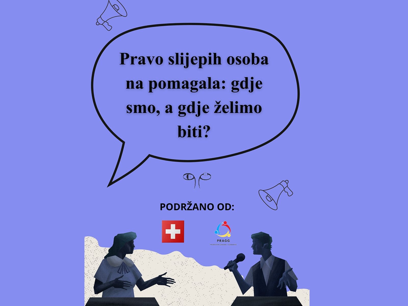 udruzenje gradjana osecenog vida cover Udruženja slijepih traže uvrštavanje novih tiflotehničkih pomagala na kantonalne liste