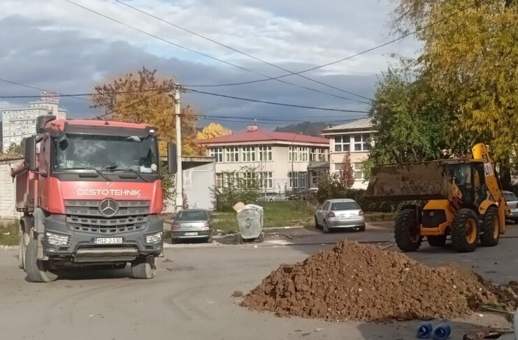 vikaljska i mosnik Počinje asfaltiranje ulica Vikaljska i Donji Mosnik