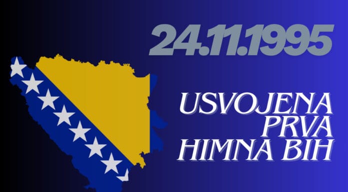 Na današnji dan: Kako je Bosna i Hercegovina dobila svoju prvu himnu