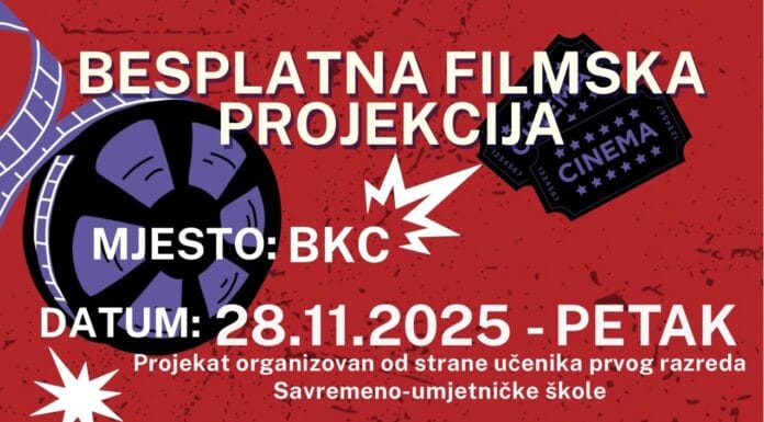 Tuzlascope: Besplatne filmske projekcija za mlade