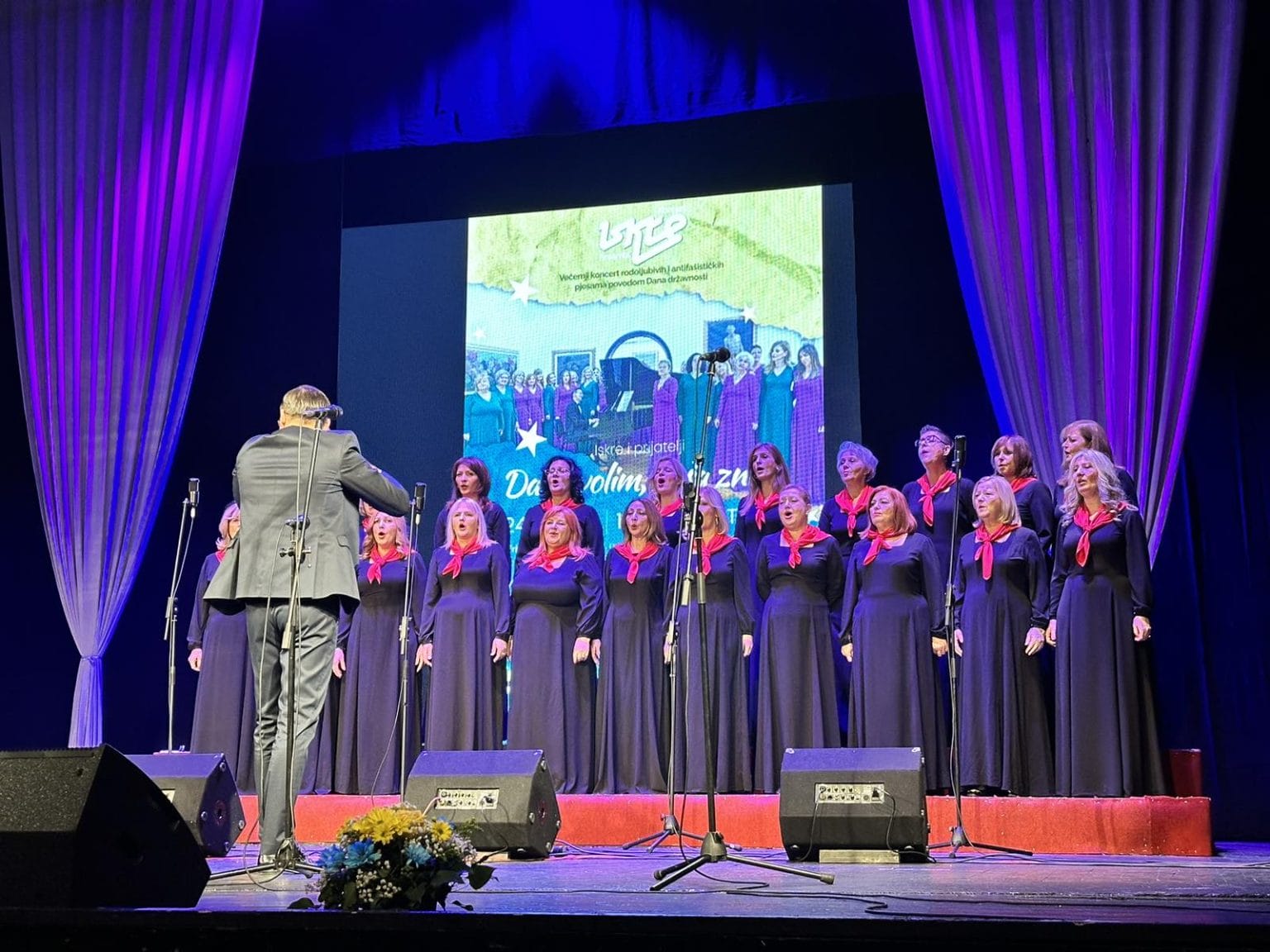 A2-1536x1152 Koncert Ženskog vokalnog ansambla „Iskre“ pod nazivom “Pjevaćemo šta nam srce zna“.