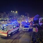 Požar u Domu penzionera u Tuzli, vatrogasci na terenu