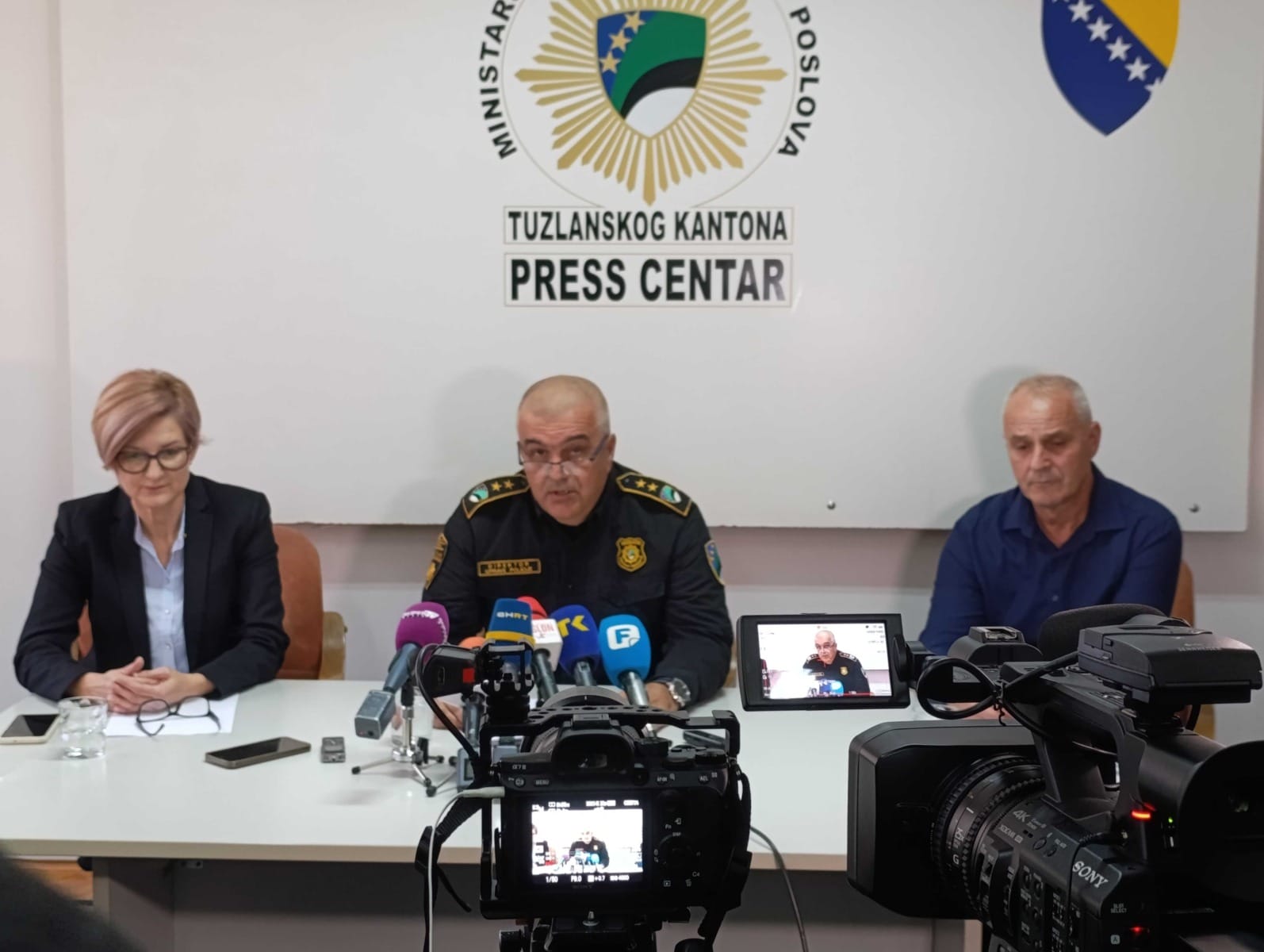 press MUP TK Policija TK iznijela prve detalje istrage oružane pljačke u Kalesiji