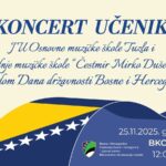 Učenici tuzlanskih muzičkih škola priređuju svečani koncert povodom Dana državnosti BiH