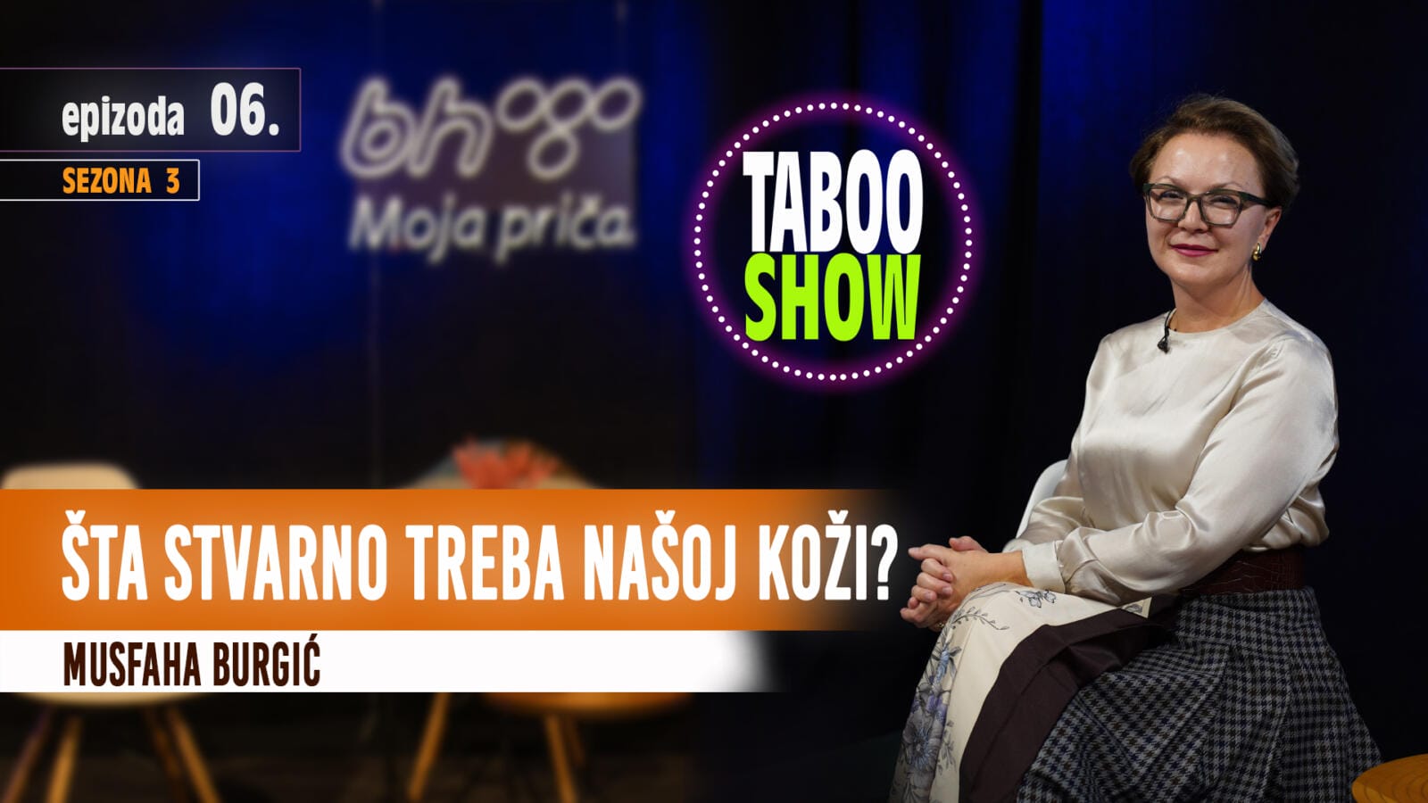 TABOO SHOW YT (6) Njega kože i pravilna scin care rutina tema je šeste epizode podcasta Taboo Show u trećoj sezoni.