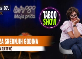 Kriza srednjih godina tema je sedme epizode podcasta Taboo Show u trečoj sezoni. O krizi srednjih godina govori psihoterapeutkinja Vahida Djedović