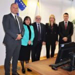 Ambasador Njemačke u Bosni i Hercegovini Alfred Grannas posjetio je danas Visoko sudsko i tužilačko vijeće BiH, Sud BiH i Tužilaštvo BiH