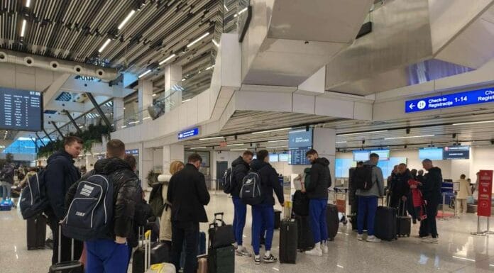 Košarkaška reprezentacija BiH otputovala u Istanbul na duel s Turskom