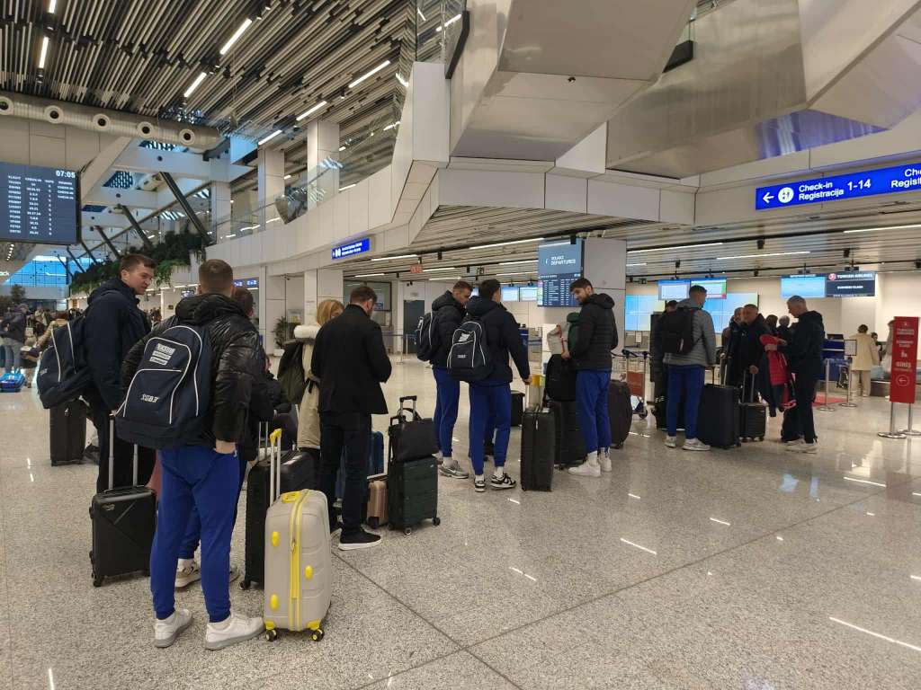 Košarkaška reprezentacija BiH otputovala u Istanbul na duel s Turskom