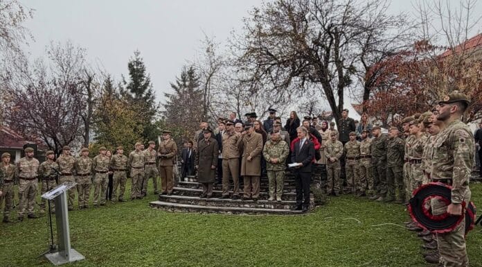 Britanska ambasada odala počast vojnicima poginulim u Bosni i Hercegovini