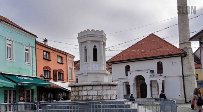 Zbog radova Čaršijska česma u Tuzli privremeno van funkcije