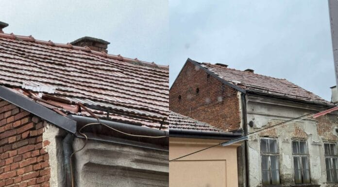 Građani upozoravaju na oštećen crijep u centru Tuzle, traže hitnu reakciju nadležnih