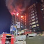 Dom penzionera Tuzla, požar