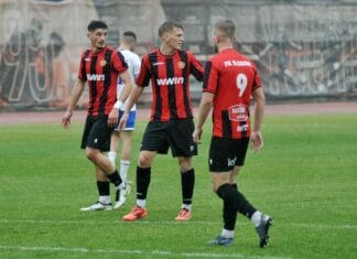 Fudbaleri Slobode sutra protiv TOŠK-a