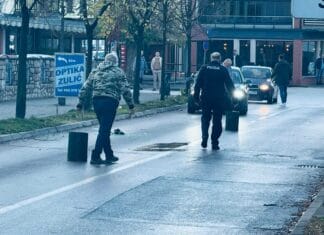 Pucnjava u Kalesiji, policija na terenu