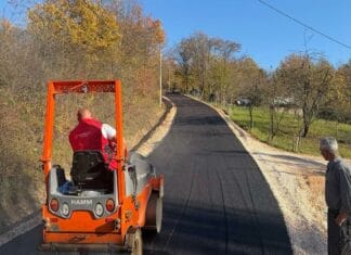Završen projekat asfaltiranja puta u naselju Križani