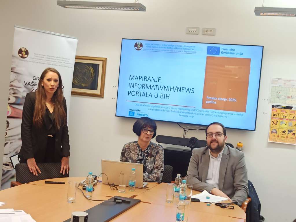 medijsko izvještavanje Mapiranje web portala u BiH: Samo 40 posto informativnih portala ispunjava standarde transparentnosti