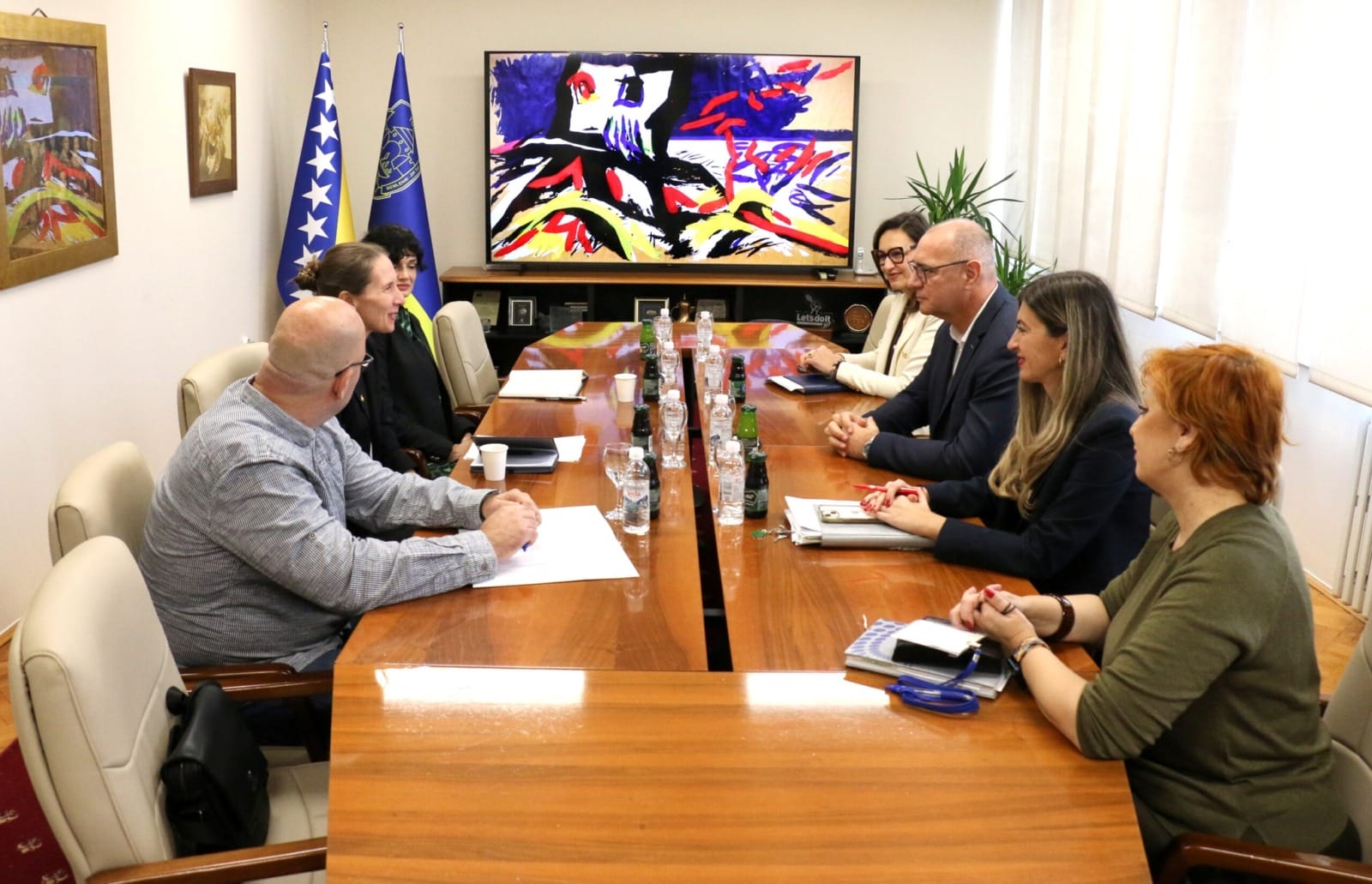 misija osce Gradonačelnik Lugavić održao sastanak s novom šeficom OSCE-a u Tuzli