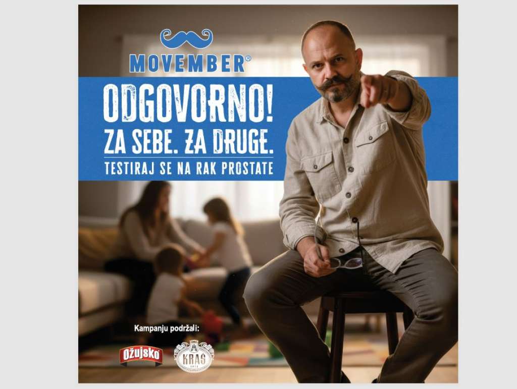 movember Udruženje oboljelih od raka prostate FBiH i ove godine učestvuje u globalnoj kampanji Movember
