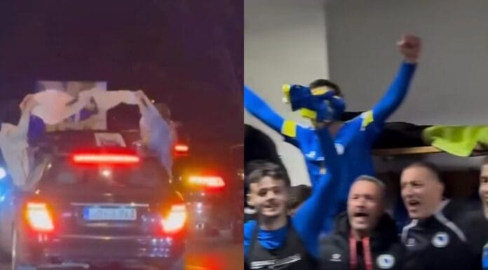 Euforija širom BiH: Navijači na ulicama, Zmajevi slavili i u svlačionici