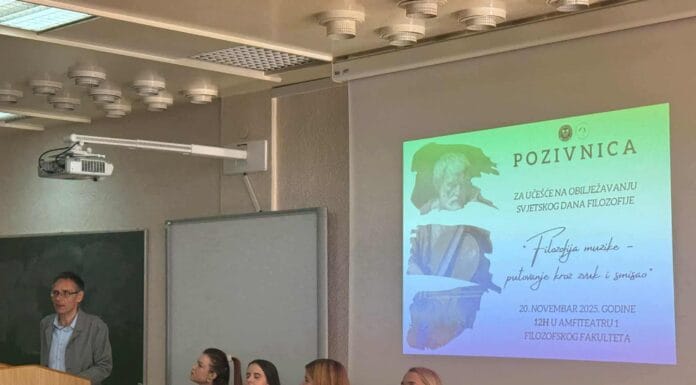 Obilježen Svjetski dan filozofije na Filozofskom fakultetu Univerziteta u Tuzli