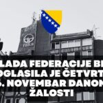 Vlada Federacije BiH proglasila 6. novembar Danom žalosti zbog tragedije u Tuzli Vlada Federacije BiH proglasila 6. novembar Danom žalosti zbog tragedije u Tuzli