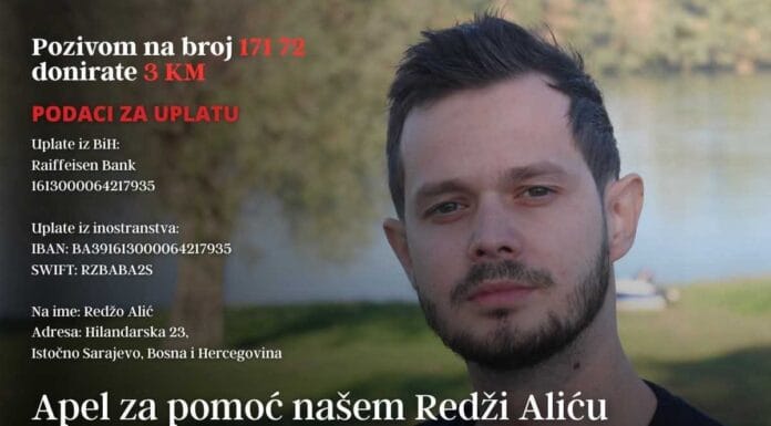 Apel za pomoć Redži Aliću: Hitna operacija sutra u Turskoj