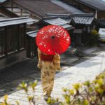 Autentične kulture svijeta – naučite sve o njima Žena nosi kimono i šeta ulicom