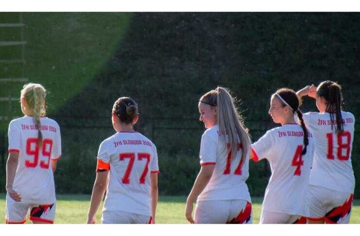 žfk ŽFK Sloboda 2024 Tuzla odigrala derbi bez golova protiv Intera iz Posušja