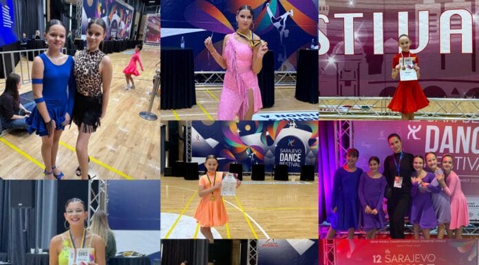 CPR Tuzla na Sarajevo Dance Festu: U Tuzlu donijeli pet zlatnih, pet srebrnih i dva bronzana odličja