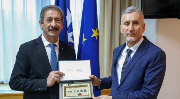 Ademović primio ambasadora Palestine Rezeqa Namooru u oproštajnu posjetu