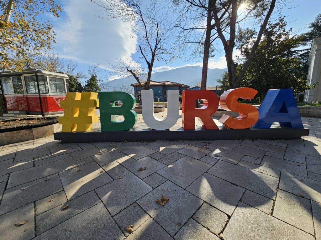 Bursa u ritmu tradicije, Savremeni gradski natpis Bursa u javnom prostoru