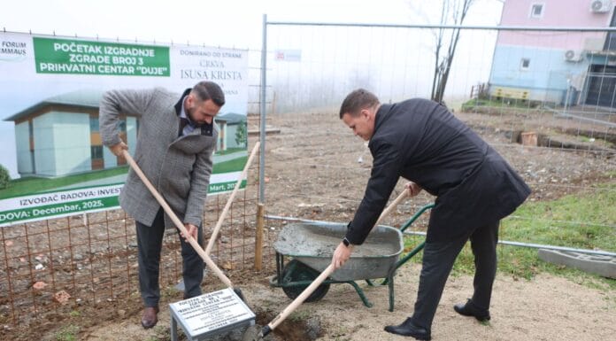 Položen kamen temeljac za novi objekat u Centru „Duje“